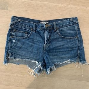 Free people Jean shorts